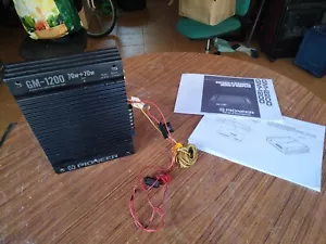 Pioneer gm-1200 Made In Japan - Vídeo - Excelent sound - best era of car audio - Imagen 1 de 9