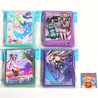 Lot 4 Pokemon Card Game Japanese Deck Sleeves Set Lisia Irida Rosa Cynthia New