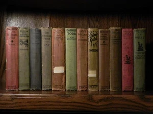 Lot of 12 Vintage Westerns - Mostly Grosset & Dunlap 1912-1939 Antique Book Set - Picture 1 of 23