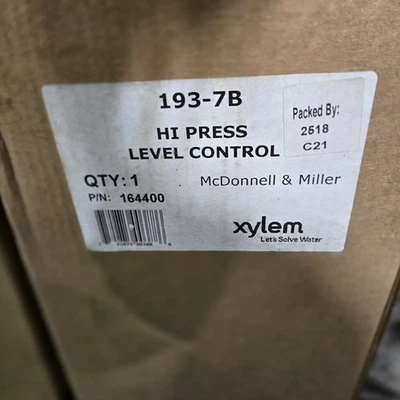 McDonnell & Miller 193 - 7B Hi - Press Level Control - Image 1 of 4
