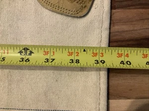 Vintage L.L. Bean Canvas Firewood Wood Log Holder Carrier Leather Handle - Picture 1 of 20