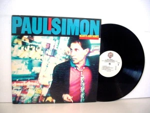PAUL SIMON Hearts And Bones Original LP 1983 WB 23942 Translucent Vinyl Quiex - Imagen 1 de 4
