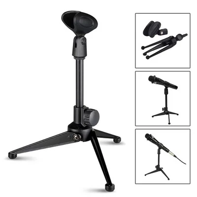 Flexibles Stativ Mikrofonständer platzsparendes Design höhenverstellbar - Bild 1 von 4
