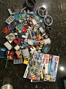 Lego gemischte Farben Bulk Lot Steine Platten Spezialteile Stück Handbücher - Bild 1 von 14