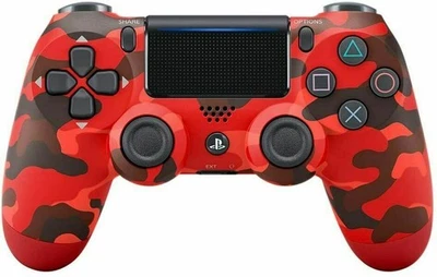 Genuine Original Sony PlayStation 4 DualShock Controller PS4 - Camouflage red