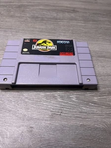 Jurassic Park (Super Nintendo Entertainment System, 1993) getestet funktioniert - Bild 1 von 2