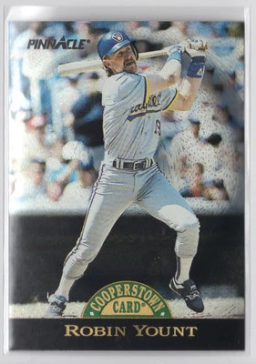 1993 PINNACLE COOPERSTOWN DUFFEX RARE ROBIN YOUNT /1000 - Image 1 of 2