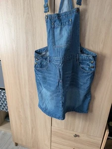 Size 20 Denim Pinafore Dress Excellent Condition - Picture 1 of 3