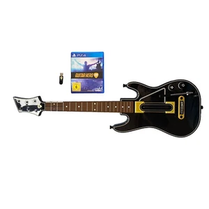 PS4 Guitar Hero Live + Gitarre + USB Adapter Dongle - Picture 1 of 1