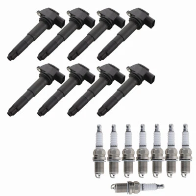 Катушка зажигания двигателя 8 шт + автолитовые свечи зажигания для Porsche Cayenne Carrera GT - Изображение 1 из 4
