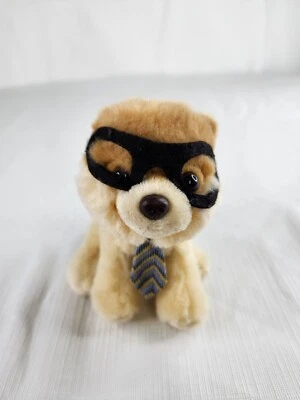 Gund Peluche Itty Bitty Boo Cachorro 5” Perro “Nerd” #022 Batman Juguete Máscara Gafas Foto 1 de 4