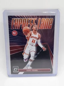 Panini DonRuss Optic Trae Young Express Lane Base Insert 2023-24 Hawks 22 - Picture 1 of 2