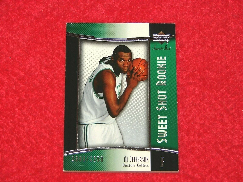 AL JEFFERSON BOSTON CELTICS 2004-05 SWEET SHOT RC #112 1001/1250 (K-1685) - Image 1 of 1