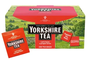 Yorkshire Tea 200 Tea Bags - Pack of 4 - Picture 1 of 1