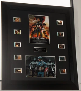 CAPTAIN AMERICA: The First Avenger  FILM CELLS MOUNTED FILM COA - Picture 1 of 2