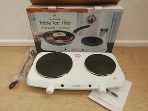 LLOYTRON E832 TWIN CAST IRON TABLE TOP HOB PLATE - Picture 1 of 1