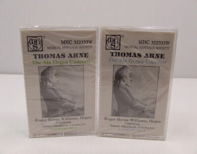 Thomas Arne - The Six Organ Concerti (2 Volume Cassettes) Roger Bevan Williams - Image 1 of 4