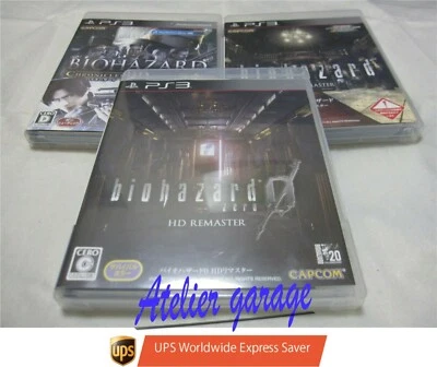 USED SONY PS3 Biohazard Chronicles Evil Zero 0 Remaster HD Set 3 Set English - Image 1 of 4