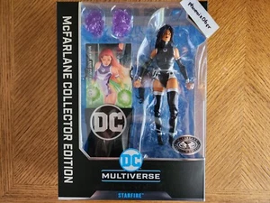 McFarlane Starfire Platinum Chase Blackfire DC Rebirth #11 Edición Coleccionista Nuevo - Imagen 1 de 4