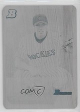 2005 Bowman First Year Printing Plate Black 1/1 Neil Wilson #297 Rookie RC b8c