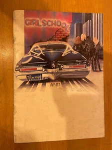 Girlschool Hit And Run Programme 1981 - Picture 1 of 1