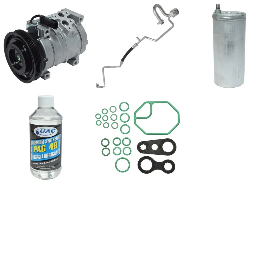For 2003-2005 Dodge Neon 2L L4 SOHC Naturally Aspirated A/C Compressor Kit UAC - Image 1 of 1