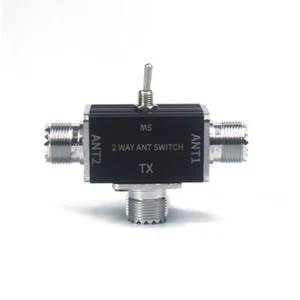 2 Way 100W CB/HAM Antenna Coax Switch Adapter SO239/BNC Connector 1-30MHz - Zdjęcie 1 z 12
