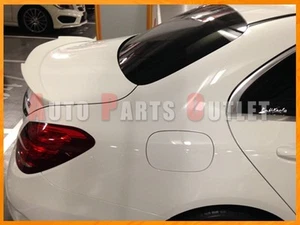 UNPAINTED V Type Tail Wing Spoiler Lip Fit 2015 2016 C200 C250 C350 Sedan W205 - Picture 1 of 3