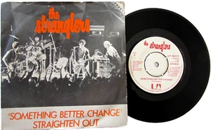 STRANGLERS Something better change 45T UK 1977 Punk - Picture 1 of 2
