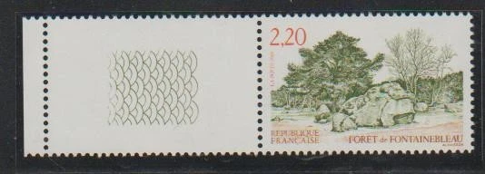 FRANCE STAMPS 1989 FONTAINEBLEAU FOREST MNH - FR554 - Image 1 of 1