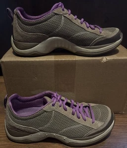 Zapatillas deportivas Dansko talla 37 EE. UU. 6,5/7 púrpura topo con cordones zapatos antideslizantes - Imagen 1 de 5