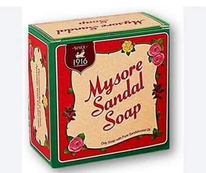 @ Mysore Nur Seife mit Reine Sandelholz Öl 150g - Bild 1 von 5