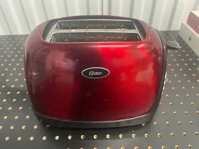 Oster  Slice Red Brushed Stainless Steel Toaster - Image 1 of 4