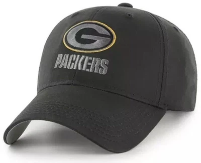 GORRA AJUSTABLE GREEN BAY PACKERS NEGRA MVP AUTÉNTICA DEL EQUIPO DE FÚTBOL AMERICANO DE LA NFL NUEVA Foto 1 de 4