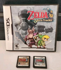 The Legend of Zelda Spirit Tracks mit Hülle Phantom Sanduhr DS NUR KARTON getestet - Bild 1 von 8