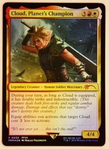 Magic The Gathering Final Fantasy Cloud Promo Karte P003 Costco - Bild 1 von 1