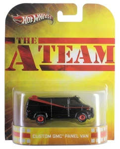 Hot Wheels 2012 Retro Serie A-Team Custom GMC Furgonato da Pannello - Foto 1 di 2