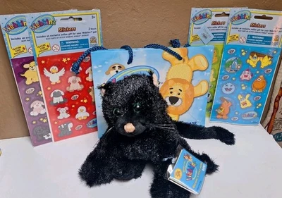 Webkinz Black Cat HM135 - 8" - NEW w/ SEALED CODE, GIFT BAG & 4 STICKER SHEETS - Image 1 of 4