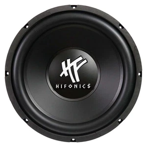 Hifonics HFX12D4BK 12" 800 Watt Car Subwoofer Power Audio Sub Black DVC 4 Ohm - Picture 1 of 5