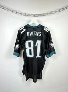 Vintage Reebok NFL Philadelphia Eagles Terrell Owens USA Jersey Shirt Size S - Picture 1 of 13
