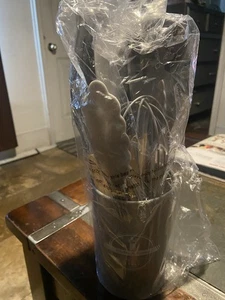 Silicone Cooking Utensil Set,46-Piece Kitchen Utensils Set with wooden Handle - Picture 1 of 11