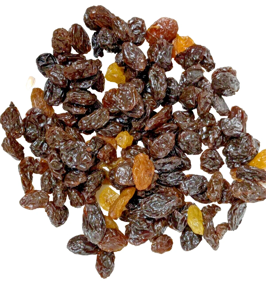Mixed Jumbo Raisins 12 Ounce Pouches Pack of 5 Fancy Combination