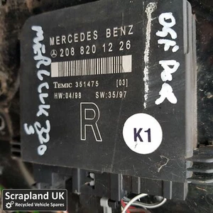 Mercedes W208 C208 1997-2002 CLK 230 ELEGANCE Türsteuerung ECU 2088201226  - Bild 1 von 3