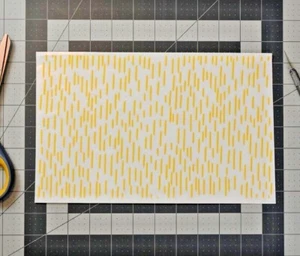 Plantillas de vinilo Strichtarn camuflaje gota de lluvia alemana de alto calor - 2 hojas de 11"x6" - Imagen 1 de 1