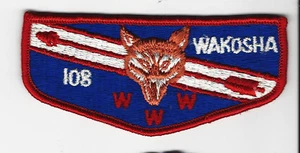 BOY SCOUT OA 108 WAKOSHA S2 WAPSIPINICON CNCL IOWA - Imagen 1 de 1