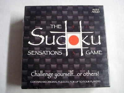 New Sealed The Sudoku Sensations Game 2005 Hasbro & Parker Brothers #44274 - Image 1 of 3