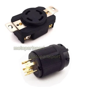 Receptáculo de bloqueo de generador aprobado por UL L14-30P NEMA L14-30R 30AMP 125V/250V - Imagen 1 de 6