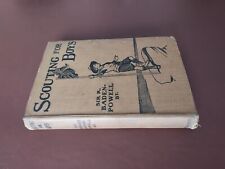 Scouting for Boys Fourteenth Edition UK HB 1929 by Sir R. Baden-Powell, good con