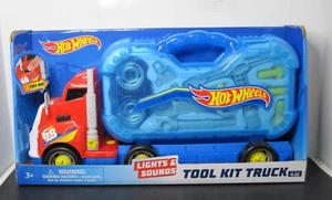 BIG 14" Hot Wheels "Lights & Sounds" Tool Kit Truck - Picture 1 of 12