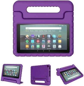 Amazon Fire HD 8 PLUS 32GB (10th Gen) With New Purple Kids Case & Pen BUNDLE - Picture 1 of 2